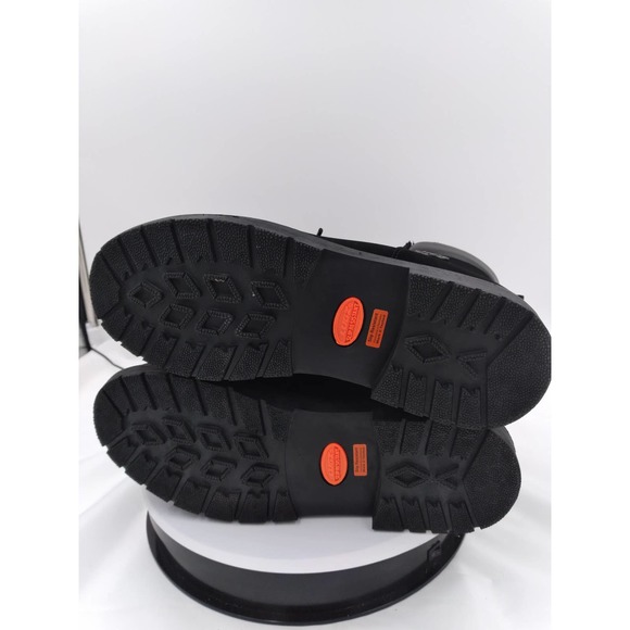 MENS FAUX SUEDE FLEECE LINED WINTER WORK BOOTS size 11 - Picture 5 of 5